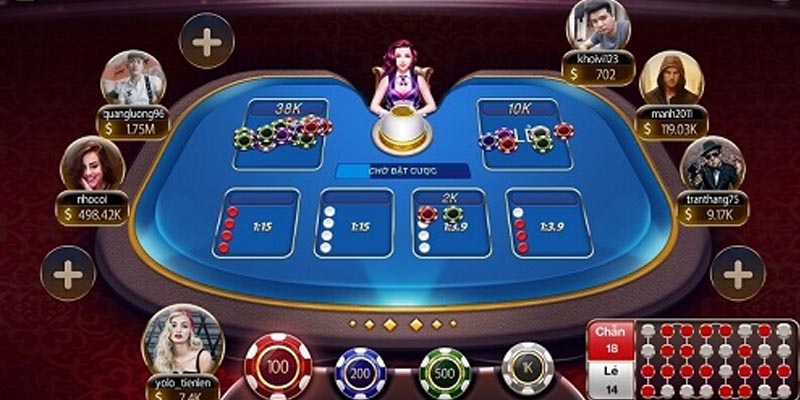 Đặt tiền trong thời gian đồng hồ đếm ngược còn hoạt động trên màn hình 