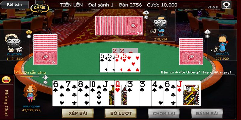 Luật so bài tiến lên