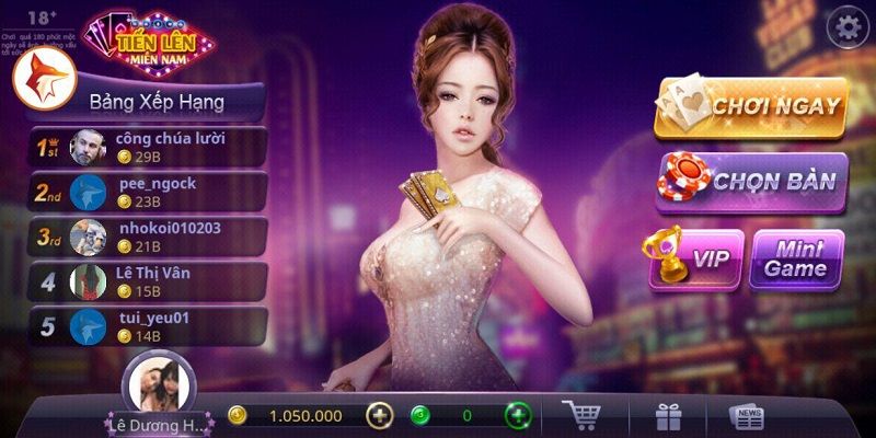 Giới thiệu game tiến lên
