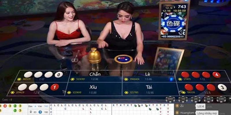 Phiên bản cược trực tuyến với người thật dẫn trò cực hấp dẫn