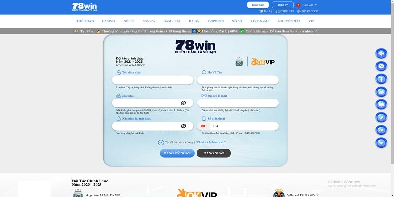 Giao diện cá cược hiện đại dễ tiếp cận